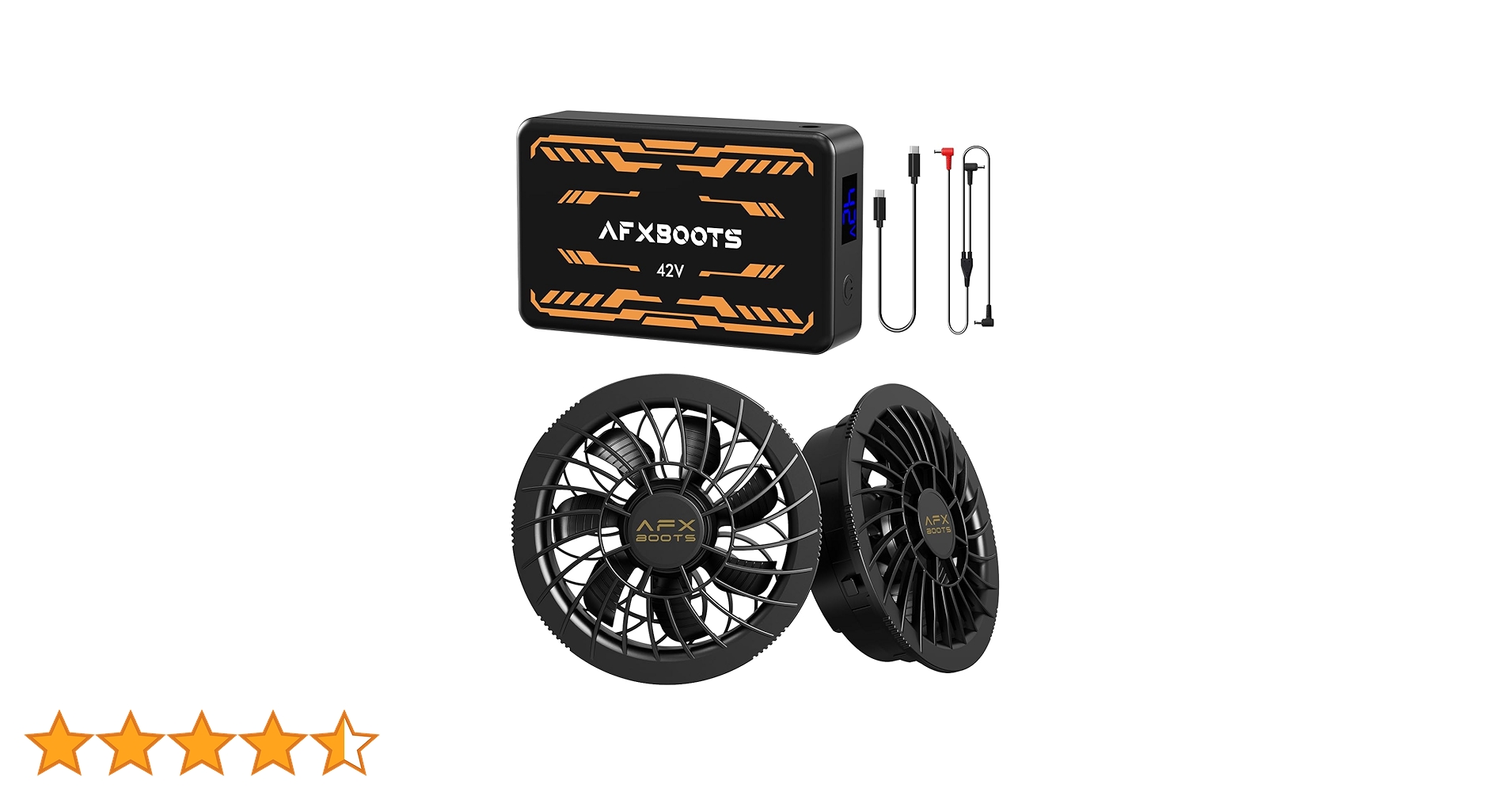 Amazon.co.jp: LABWIND 【2025最強進化 42V超高出力 30000mAh】ファン